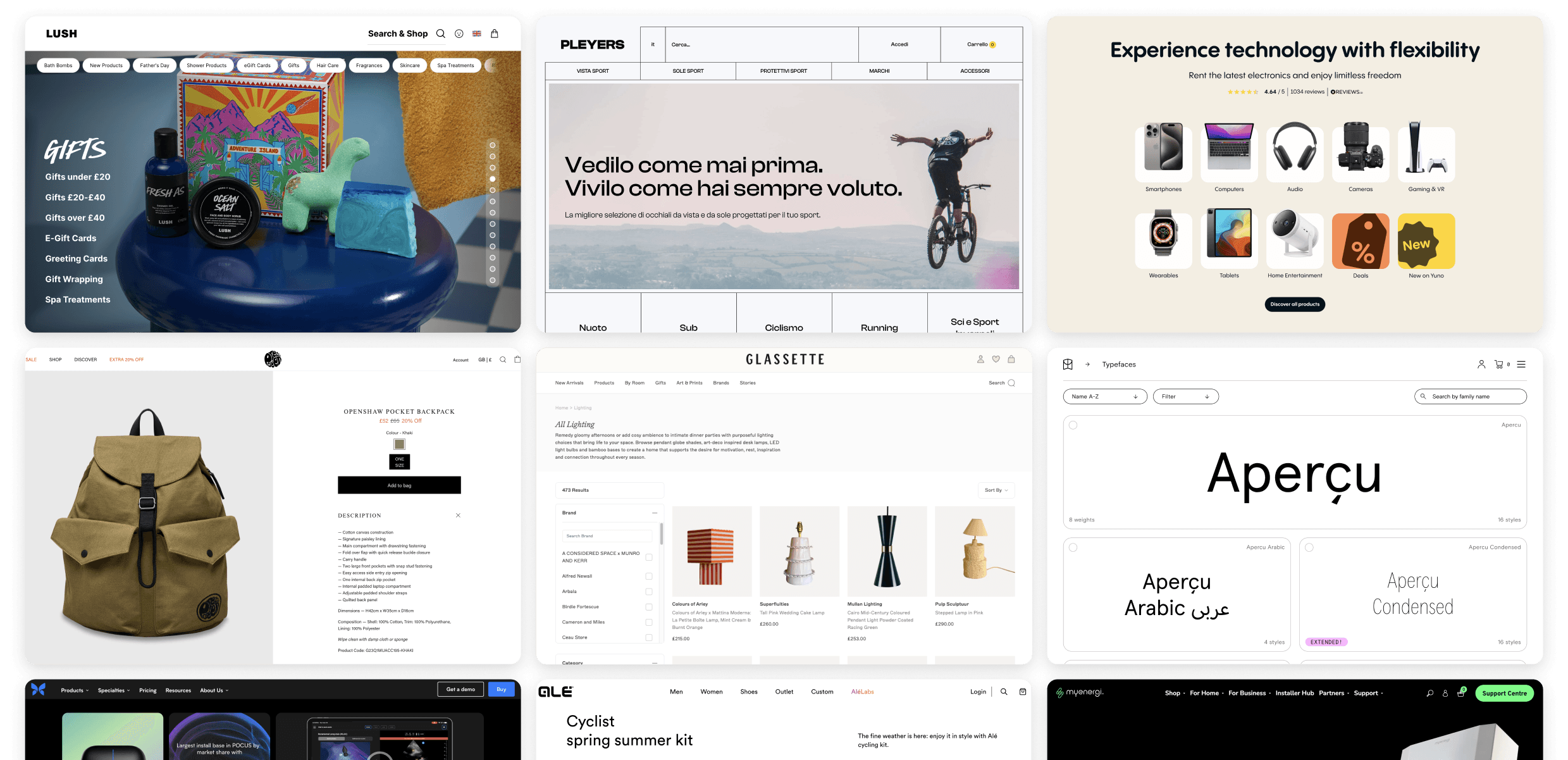Saleor ecommerce examples
