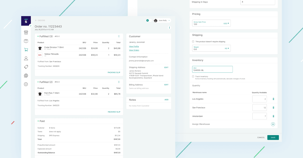 A Multi-Warehouse Inventory