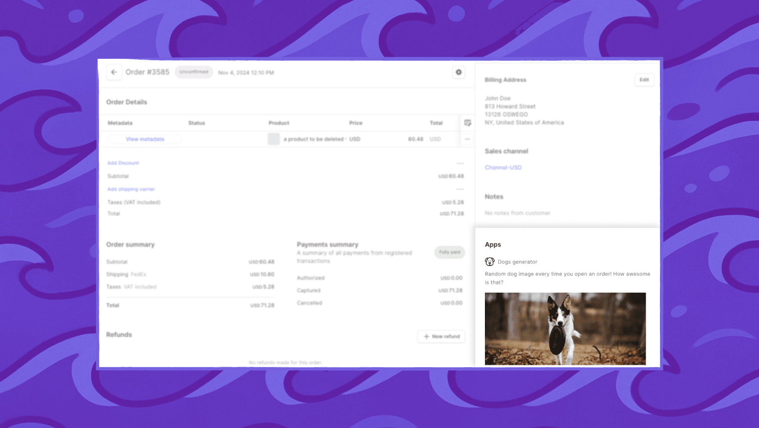 "Dashboard Widget screenshot"